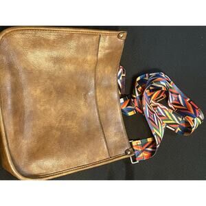 HKCLUF Crossbody Bags for Women Trendy Vegan Leather Hobo Handbags